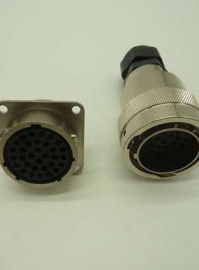 PT06E-18-32P卡口防水连接器配套PT02E-18-32S航空插头32P接头