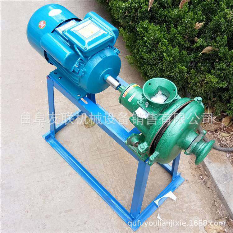 两相电卧式260型磨浆机 砂轮花生磨糊机 小麦玉米加工磨糊子机