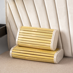 竹枕头长方形竹凉枕夏季凉枕天然清凉枕枕头竹条枕颈椎枕单人硬枕