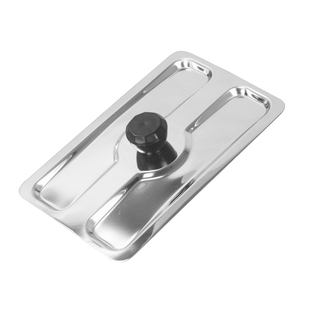 家用全自动吐司机防尘盖烤面包机防尘罩不锈钢盖子多士炉配件