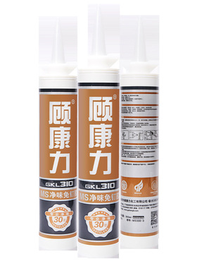 MS净味免钉胶木材五金挂件铝合金踢脚线玻璃零醛防水防霉强力胶