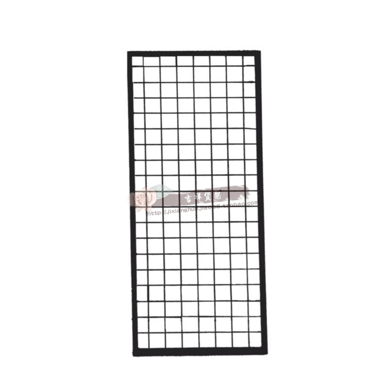 加粗带边框网片网格货架 铁丝挂货网架 超市挂网小商店网格架