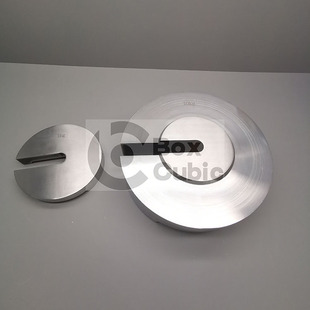 带凹凸槽1公斤2公斤5公斤10公斤C字开口砝码 M1等级不锈钢叠加砝码