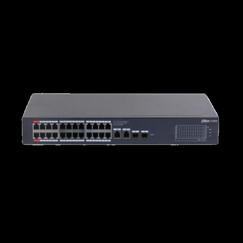 DH-S30C-2GT2GF-375大华2口POE千兆交换机2光口