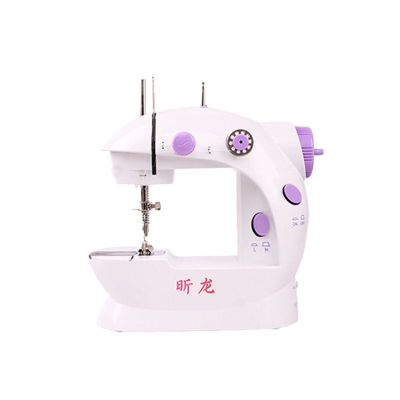 202家用迷你电动缝纫机小型便携式全自动缝衣机裤脚缝补昕龙手动