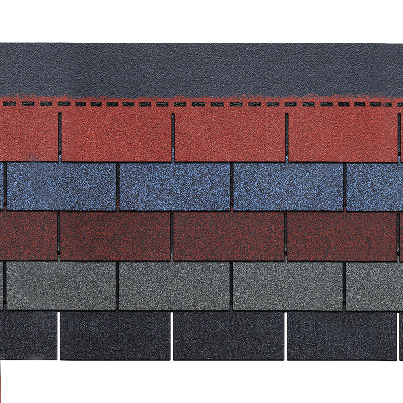 沥青瓦片木屋顶油毡瓦仿古防水瓦隔热玻纤瓦别墅房顶自粘轻钢屋面