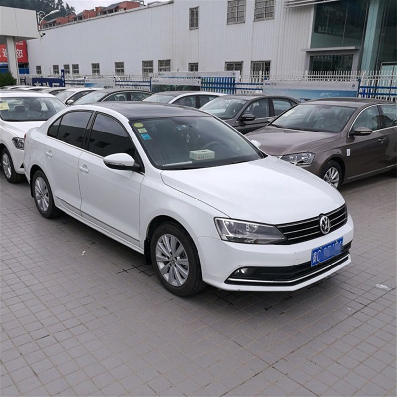 大众 宝来捷达凌渡迈腾 速腾车顶膜亮黑顶改装专用仿全景天窗膜