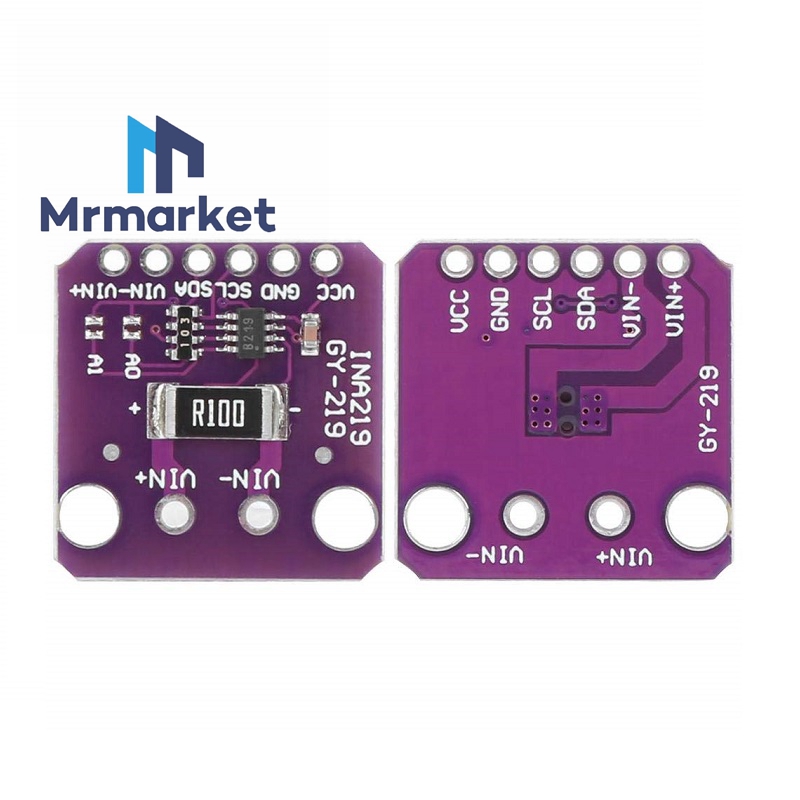 紫色 GY-INA219 高精度 i2c 数字电流传感器模块