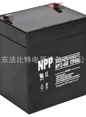 NPP铅酸蓄电池NP12-4Ah广州耐普12V4Ah质保1年 精密仪器