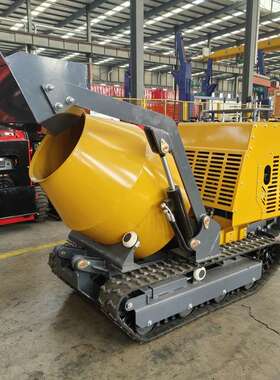 HT750型履带式搅拌罐厂家 小型站立式履带搅拌车建筑工程用搅拌罐