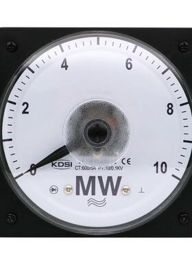 广角度指针式功率表LS-110 10MW 600/5A 10/0.1kV 船用仪表