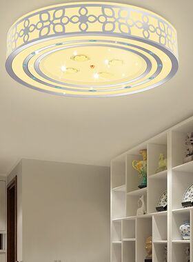 led超薄大功率吸顶灯三色变光家用书房客厅卧室专用现代简约灯具