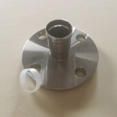 304不锈钢环压法兰转换接头水管直接头压接密封圈管件供水燃气