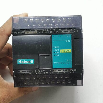 S16S0R海为PLC,所有点位已下载程序测试,功能完好,实