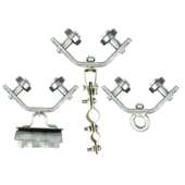 吊环式 50角铁拖线轴承轮 瓦块式 角铁电缆滑车圆环式