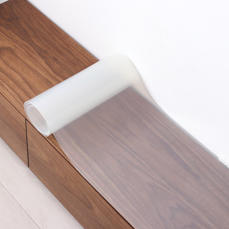 茶几垫电视柜桌布盖布床头柜垫桌布美清tpu餐桌垫防水tpu防烫加厚