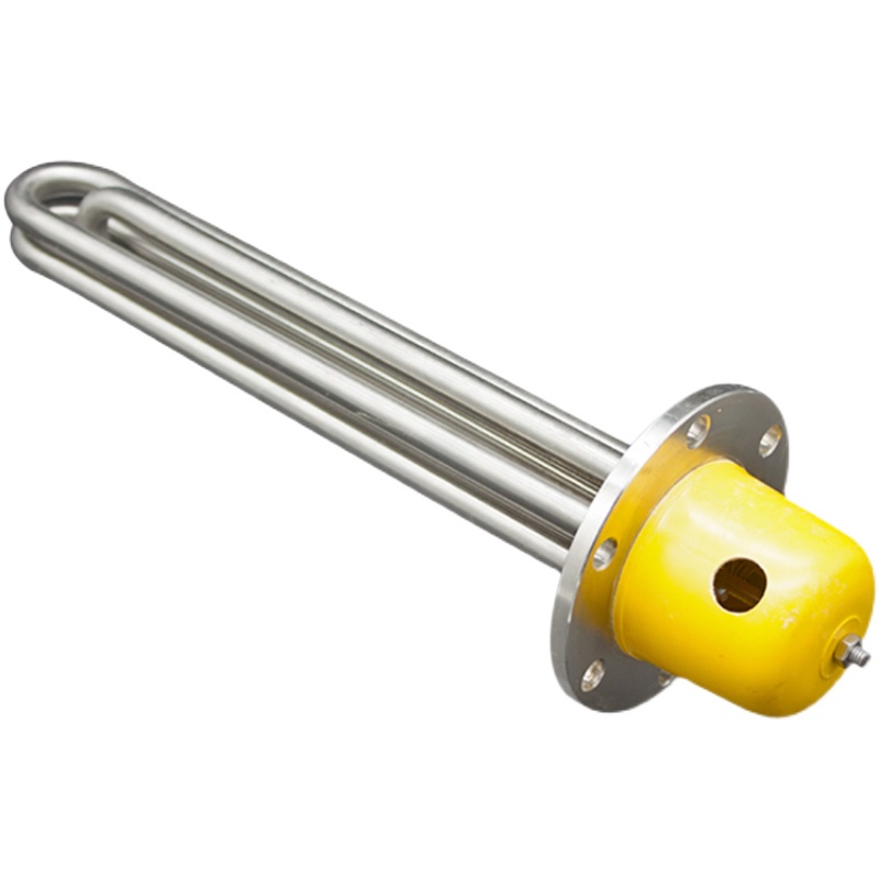 115mm法兰加热管水箱导热油锅炉工业大功率加热棒反应釜加热器3