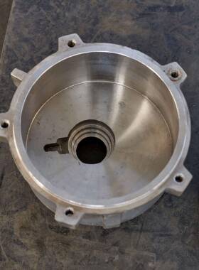 2BVA机液式真空泵配件水环泵械密封配件泵环2B盖VA液LXS环真空泵