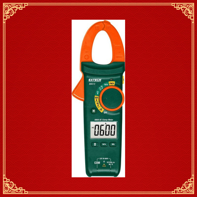 Extech钳形表600A带NCV检测器