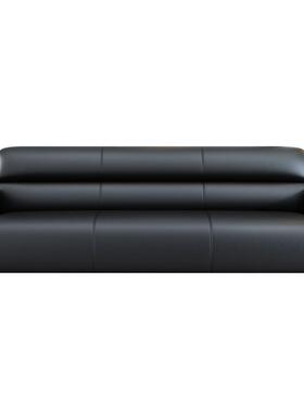 %办公沙发现代简约客接待三位823小会z户型办公室商务猫抓皮茶几