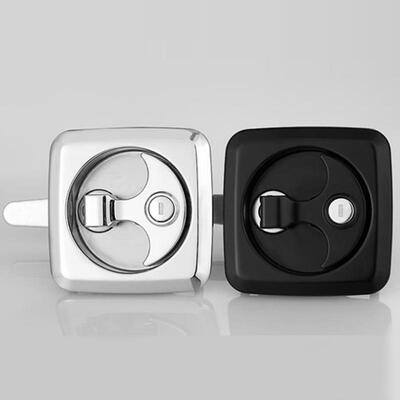 工式业MS858-7柜箱锁M8587工具箱锁房车拖车S杠-杆压紧锁机械门锁