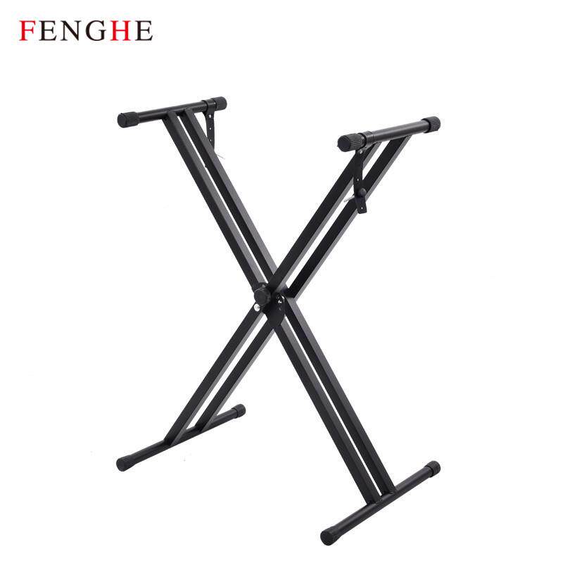 电子琴架琴双管X型架电钢琴架通用88键RES6电1键折叠子支架厂家
