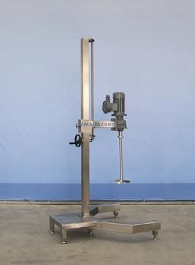 不锈钢zx-20102手动升降搅拌器质拌升降支架分高剪切散均乳化机乳