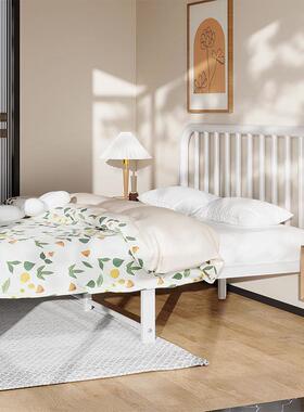 欧式铁床双人加厚AL100273加固现代简约架单人床1.5米出艺床租屋