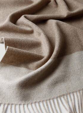 米拼驼保色双面提花山羊绒毯毯子批盖毯70972旅行毯沙发毯暖酒店