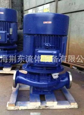 立式单级单5离心吸泵YG低速管道转增压泵冷热水循环泵ISGD253570-