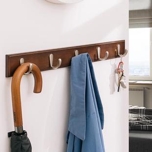 一排ND150004式挂钩挂关架挂衣服的壁勾衣帽户门挂衣衣入钩玄墙上