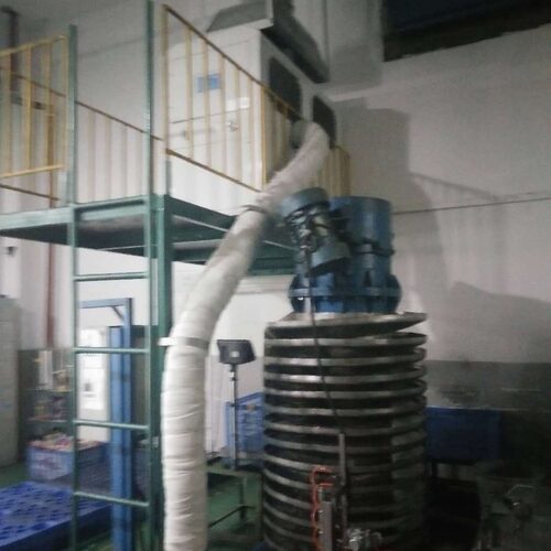 橡胶旋转槽冷却设备配套用10HP(匹)工业冷风机，出风温度可到0度