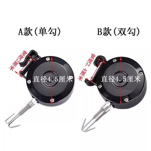 美发数码烫发机器通用拉线盒挂钩理发店陶瓷热烫机吊杠子线勾