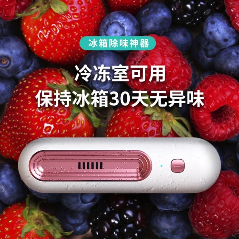 冰箱除味神器臭氧杀菌除臭去异味神器空气净化除菌保鲜除臭器家用