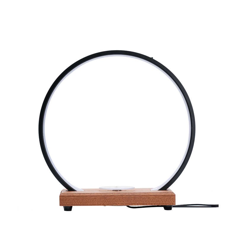 旋转发光酒水展示架 酒花玉石水晶护肤桌面装饰摆件 品鉴白酒灯圈