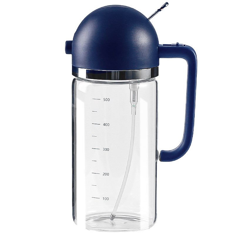 玻璃喷雾油壶自动开合防漏喷雾化喷油瓶厨房家用大容量酱油醋瓶