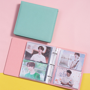A5明信片收纳册活页相册封面定制卡册6寸3寸4寸拍立得相纸收纳本