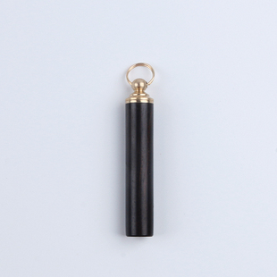 实木鼻烟壶 赞比亚血檀 乌木紫光檀 木质鼻烟壶 小巧便携精致手工