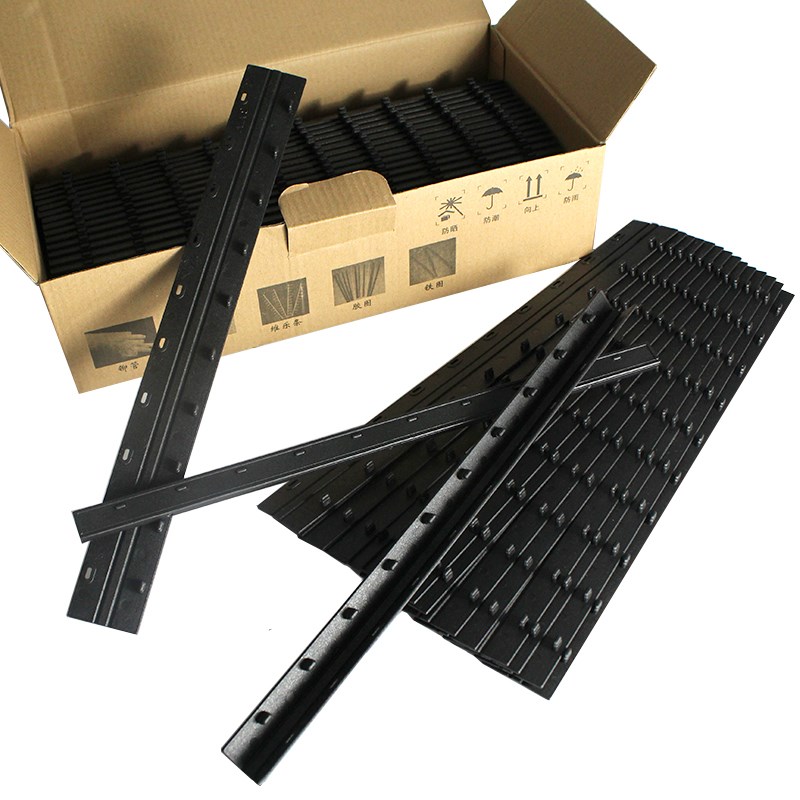 包邮3/5/10/15/20/25/28/36mm 十孔装订塑料夹条压条装订夹 100条