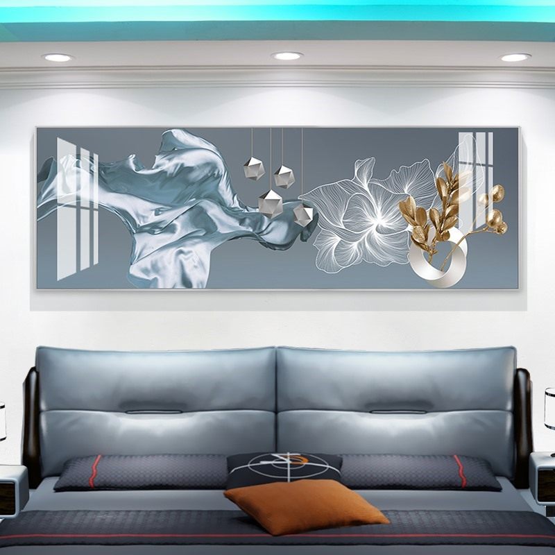 现代简约卧室装饰画轻奢抽象床头挂画客厅沙发背景墙壁画酒店墙画,家居饰品,现代装饰画,淘宝优惠券,粉丝福利购,淘宝优惠卷