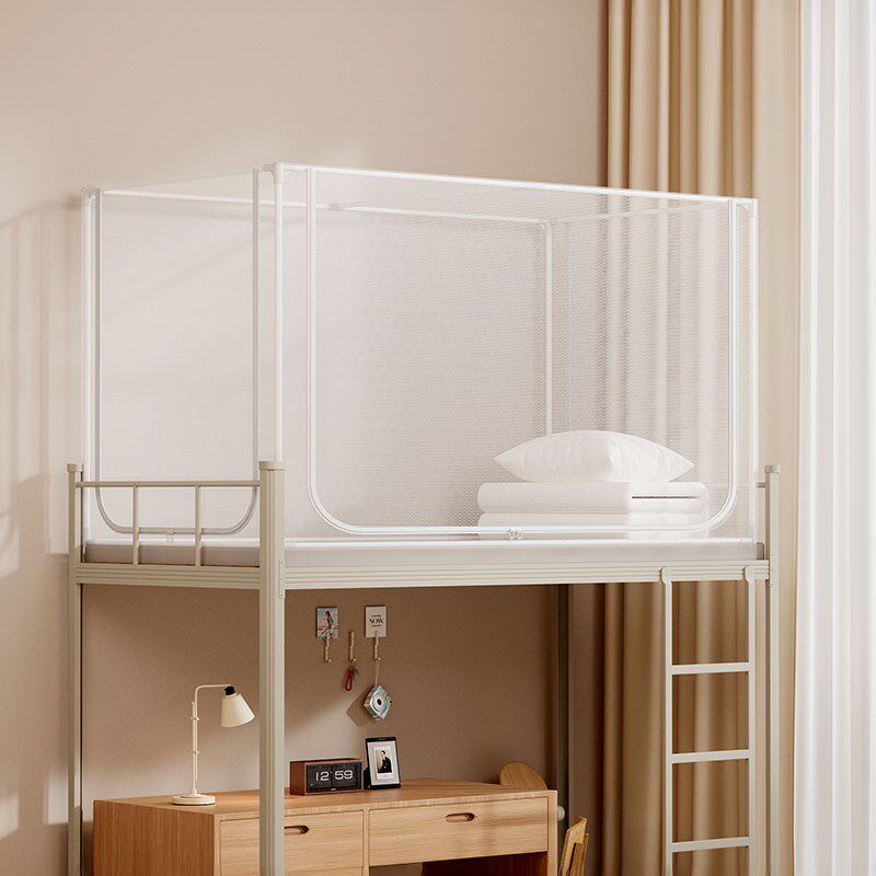 学生宿舍蚊帐上下铺通用单人床专用懒人免安装住校寝室90x190新款