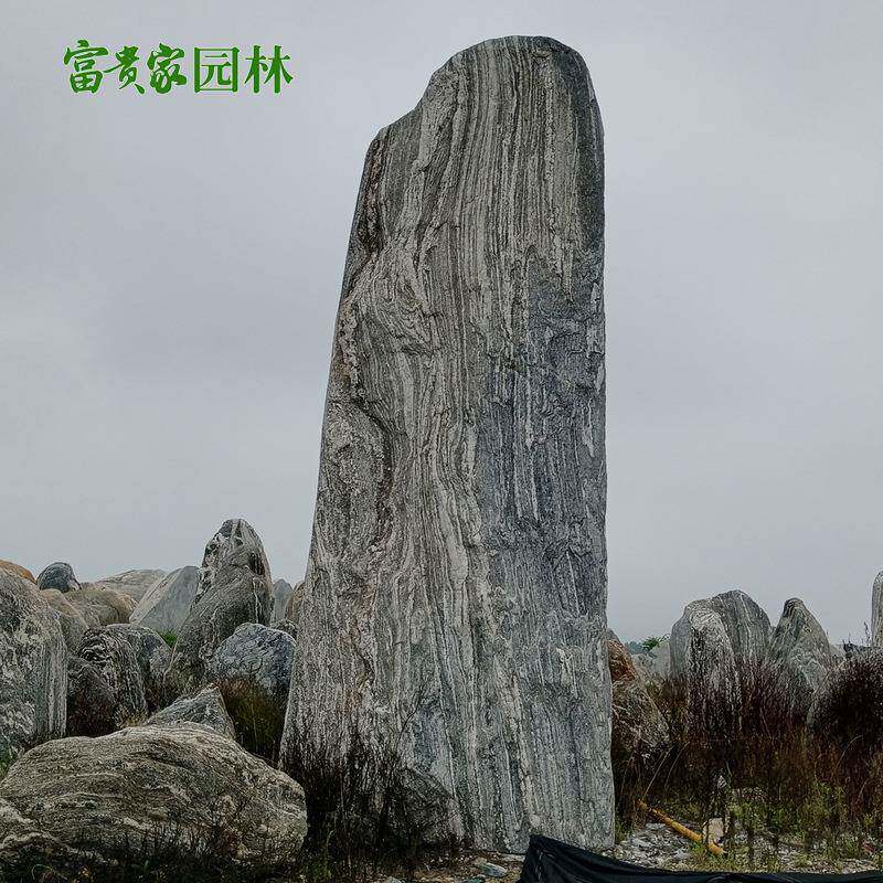 门大型刻字景观石江门天风景石校园农村牌户招外园00601然林刻字