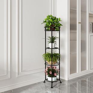 约内花架铁四层艺落地式 绿萝客厅大堂展示花架简IBF多层阳台盆室