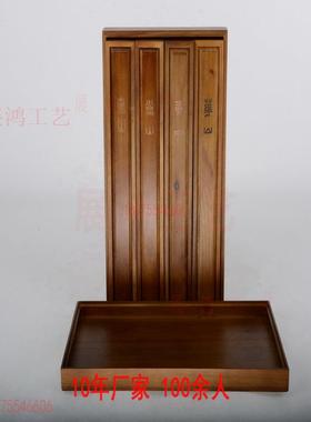 书画YPI木盒套装木制名人水书法字画包洋装品木盒墨画西画艺术包