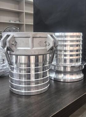 8寸C矿和接E扳把式快速接MNS头活接头接淘金水用水带头