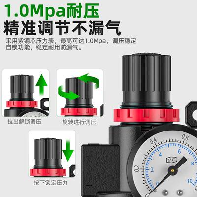 空压油分离器带自动水BFC300水0机/4000空气过滤器汽水油排分550