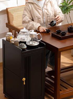 移动茶桌小茶台壶烧水一体QKO家用2025新茶款阳台茶几厅客泡桌M&