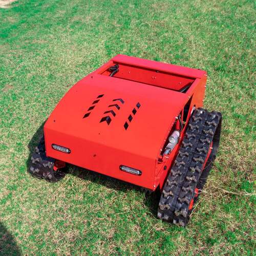 厂家直销自走式割草机 Robotic Lawnmower550履带农用堤坝割草机