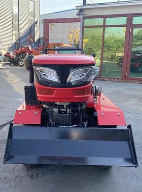 25马35马力小型农四用乘开坐式四WHL驱小轮拖力拉机垦土地推土旋