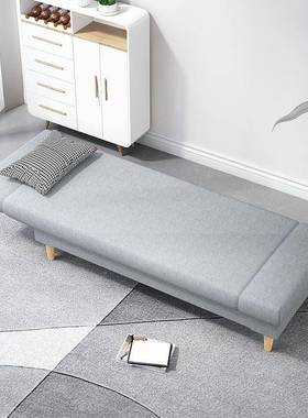 阳台小户客厅卧室美人榻懒人躺椅沙床发租房小IID沙床折型叠发床